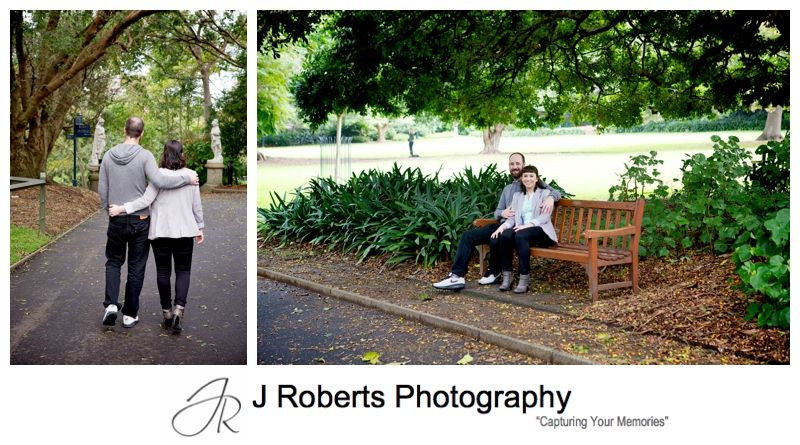 Engagement Portrait Photography Sydney Royal Botanic Gardens Sydney